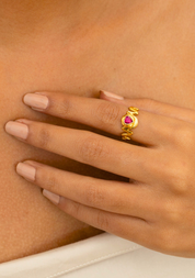 Doodle Love Ring