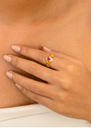 Doodle Love Ring