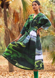 Doris Green Dress