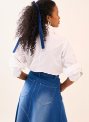 Double Breasted Collared Shirt