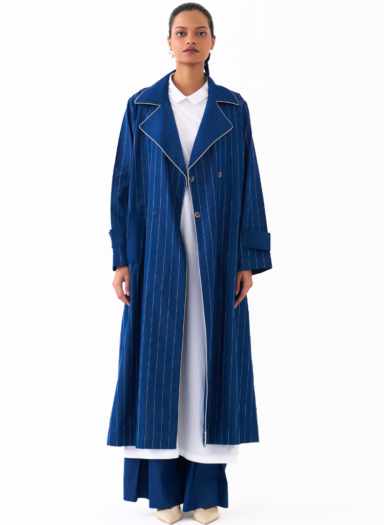 Double Breasted Trench Overlay