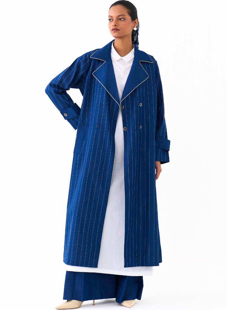 Double Breasted Trench Overlay