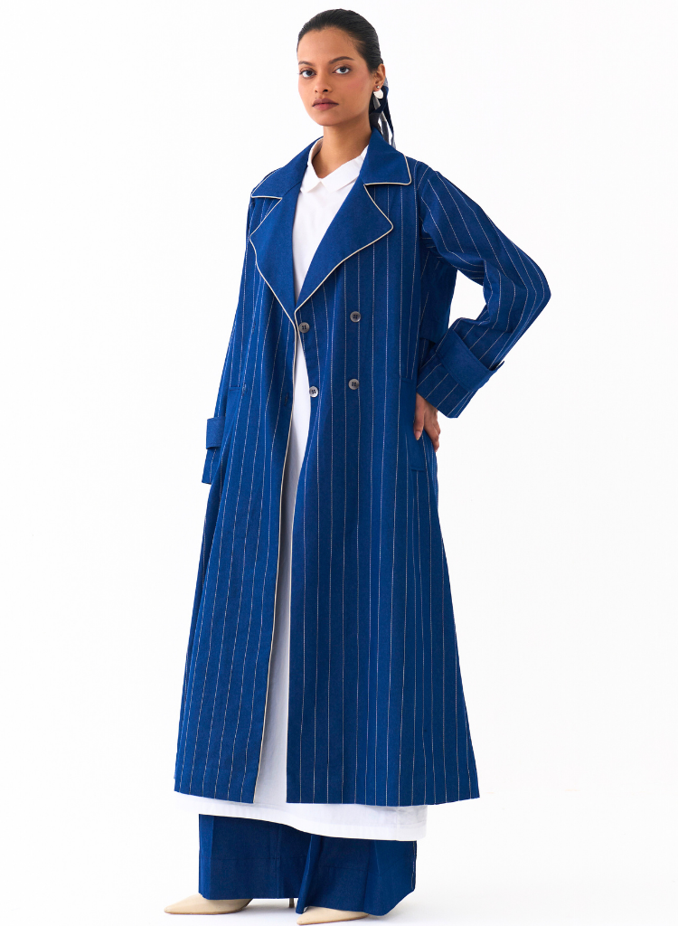 Double Breasted Trench Overlay