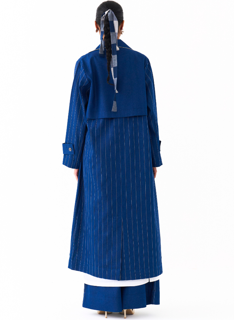 Double Breasted Trench Overlay