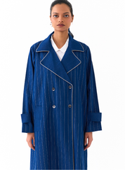 Double Breasted Trench Overlay