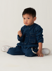 Double Patch Pocket Shirt Set