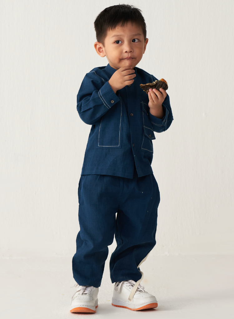 Double Patch Pocket Shirt Set