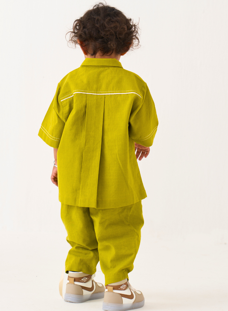 Double Patch Pocket Shirt Set