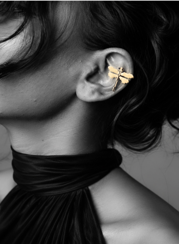 Dragonfly Ear Cuff
