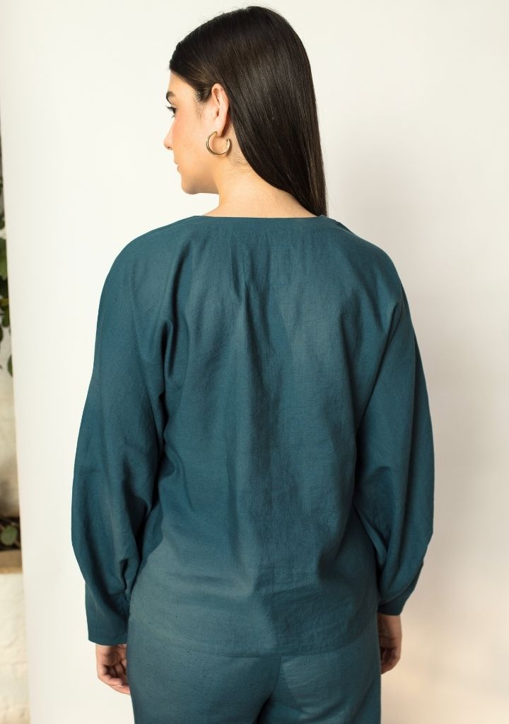 Dramatic Sleeve Blouse