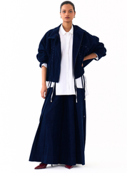 Drawstring Bomber Jacket