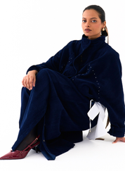 Drawstring Bomber Jacket Set