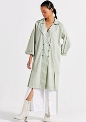 Drawstring Floral Overlay