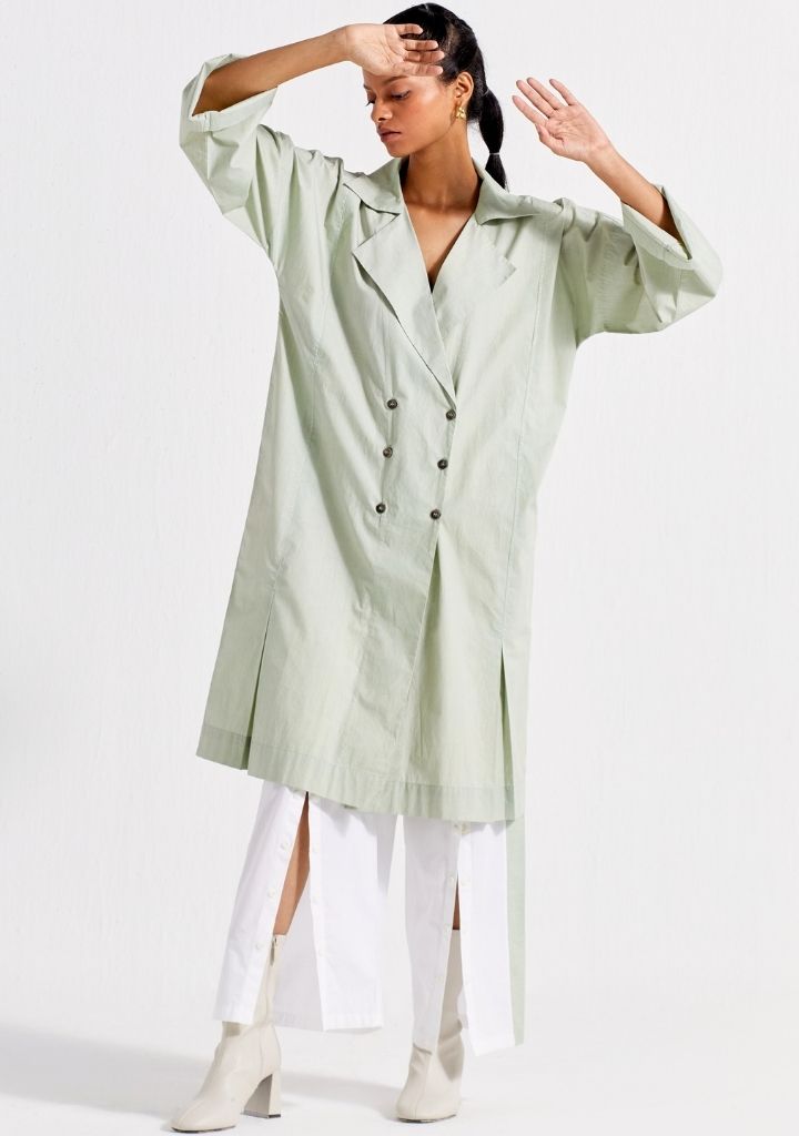 Drawstring Floral Overlay Set