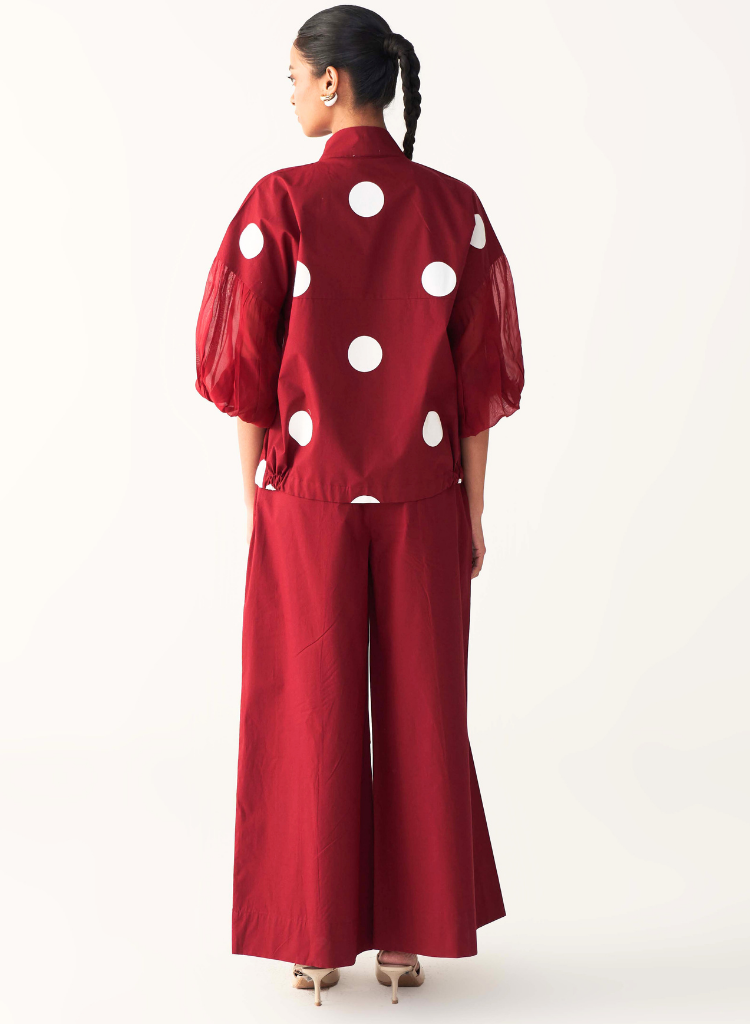 Inverted Box Pleat Bottoms