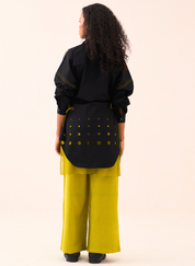 Cutout Drawstring Shirt