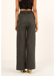 Drawstring Straight Pants