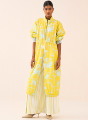 Drawstring Tunic Set