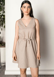 Drawstring Waist Sundress