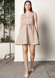 Drawstring Waist Sundress