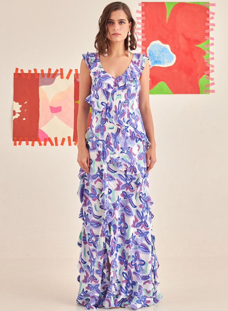 Dream Ruffled Maxi Dress