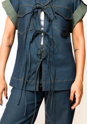 Dual Tone Utility Jacket