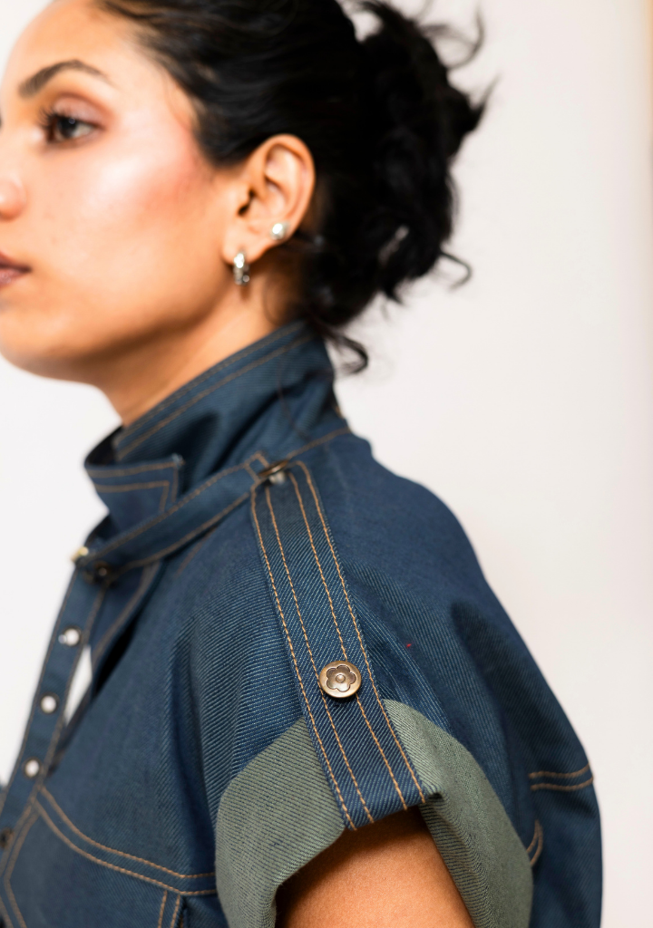 Dual Tone Utility Jacket