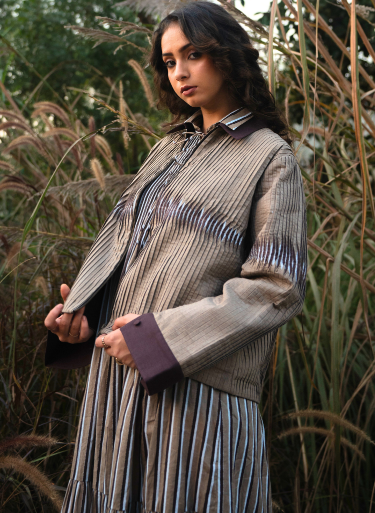 Dune Pleated Jacket