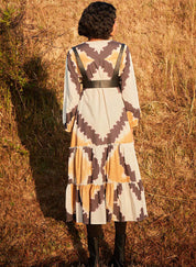 Dunetime Shibori Dress