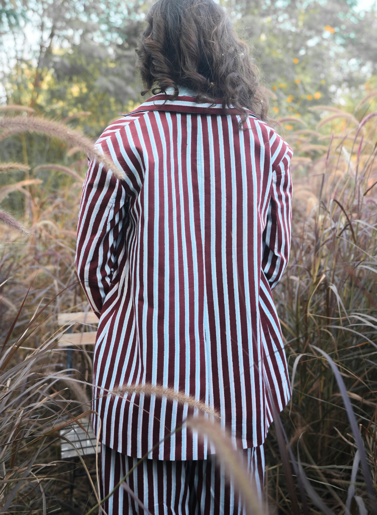 Dusk Double-Buttoned Blazer