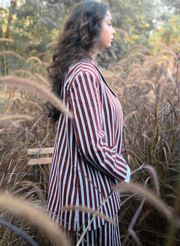 Dusk Double-Buttoned Blazer