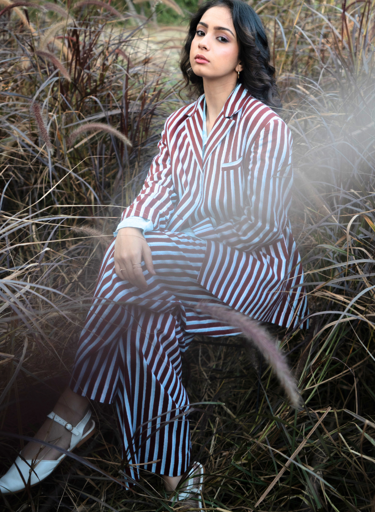 Dusk Double-Buttoned Blazer