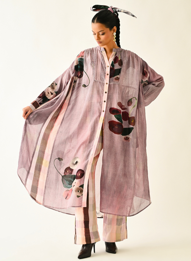 Dusk Pink Thistle Set