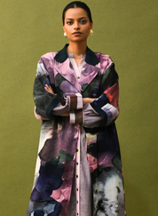 Dusk Pink Trench Set