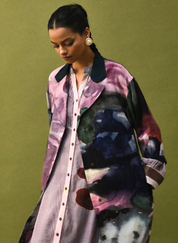 Dusk Pink Trench Set