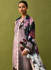 Dusk Pink Trench Set