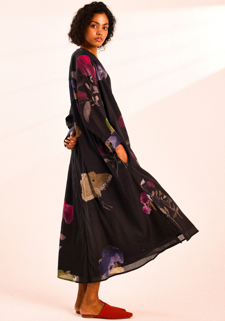 Dusky Fleurs Dress