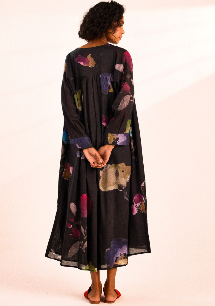 Dusky Fleurs Dress