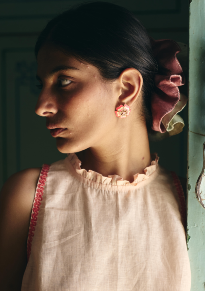Dusty Rose Scrunchie