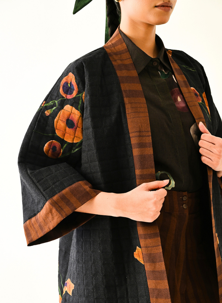 Earth Bloom Jacket Set