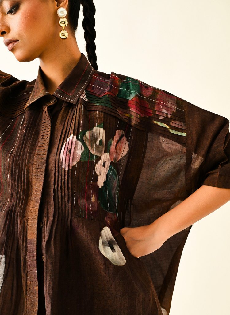 Earth Bloom Shirt Set