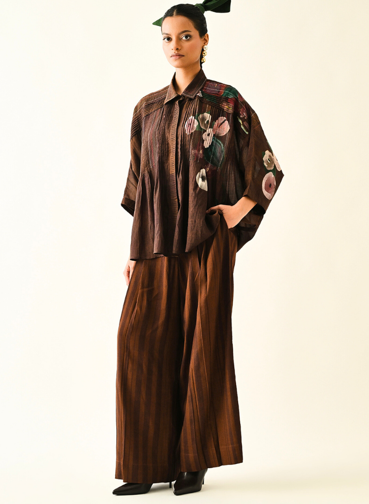 Earth Bloom Shirt Set
