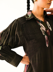 Earth Boota A-line Dress