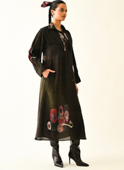 Earth Boota A-line Dress