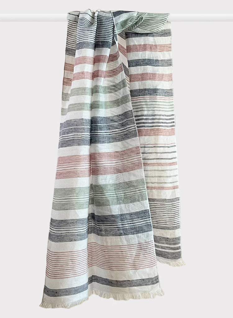 Earthy Linen Muffler