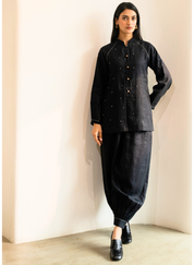 Ebony Short Kurta Set