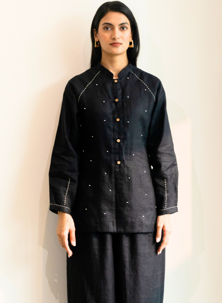 Ebony Short Kurta