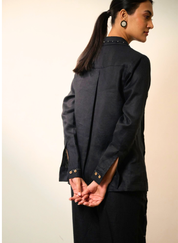 Ebony Pintucks Shirt