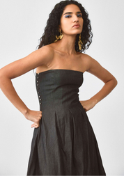 Echo Flared Balloon Dress
