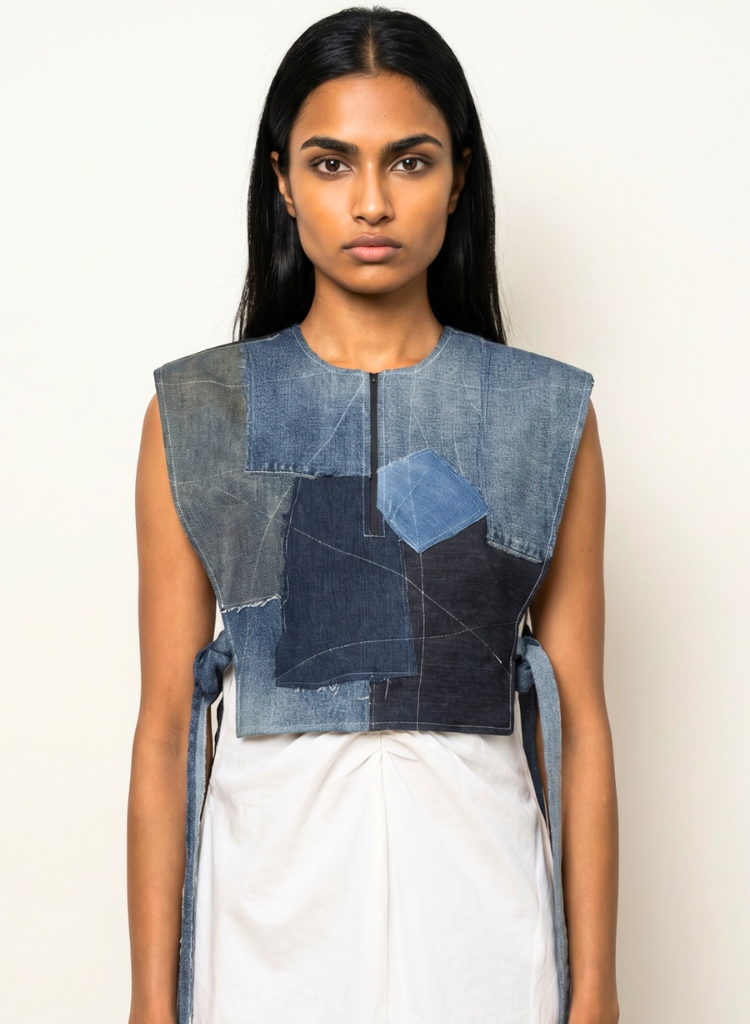Eclipse Patchwork Bib